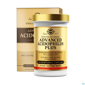 Solgar advanced acidophilus plus    v-caps  60