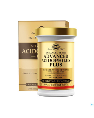 Solgar advanced acidophilus plus    v-caps  60