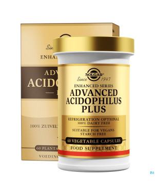 Solgar advanced acidophilus plus    v-caps  60