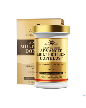 Solgar advanced multi-billion dophilus  v-caps 120