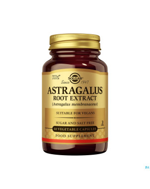 Solgar astragalus root extract    v-caps  60
