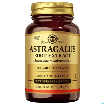 Solgar astragalus root extract    v-caps  60