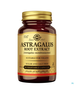 Solgar astragalus root extract    v-caps  60