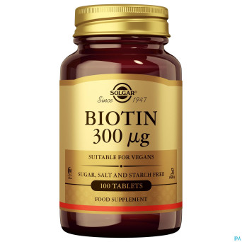 Solgar biotin    comp 100x300mcg