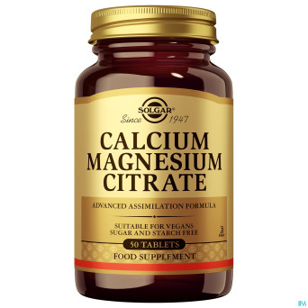 Solgar calcium magnesium citrate    comp  50
