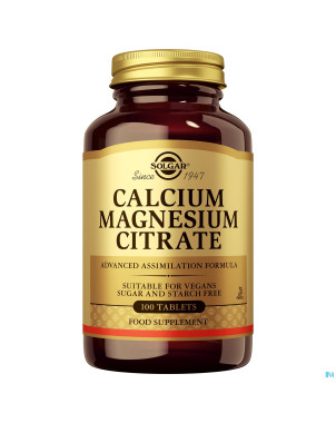 Solgar calcium magnesium citrate    comp 100