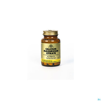 Solgar calcium magnesium citrate    comp 250