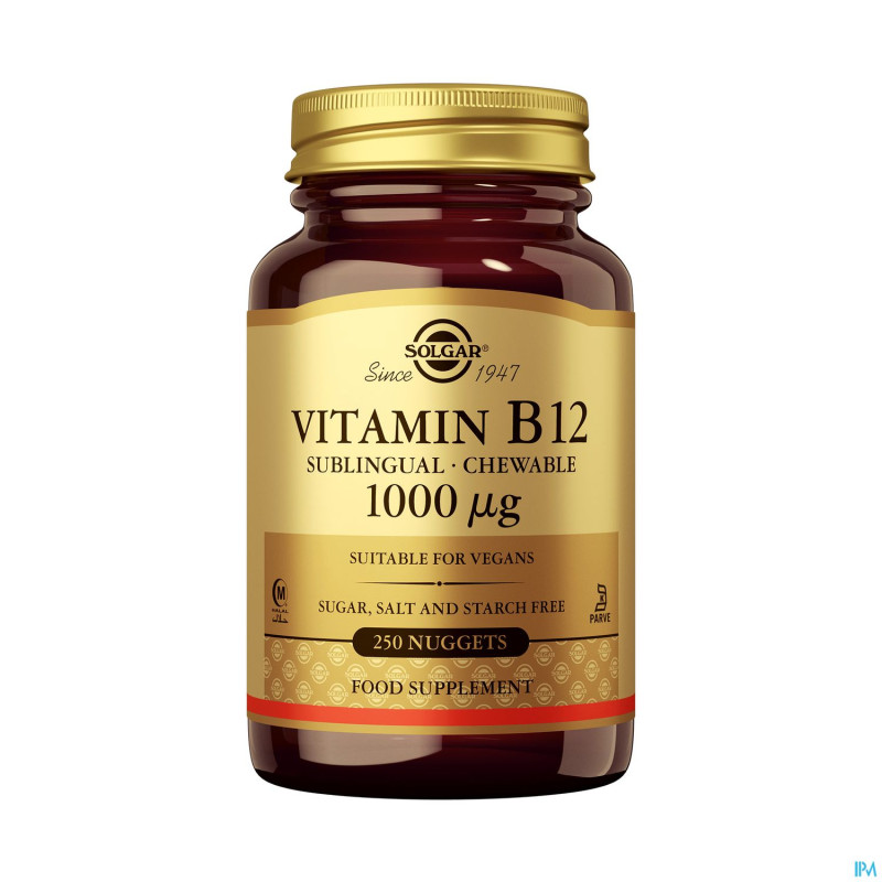 Solgar vitamin b-12    comp croq 250x1000mcg