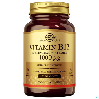 Solgar vitamin b-12    comp croq 250x1000mcg
