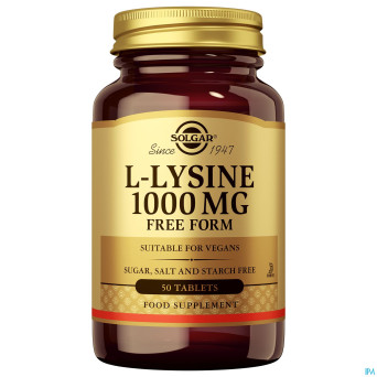 Solgar l-lysine    comp  50x1000mg