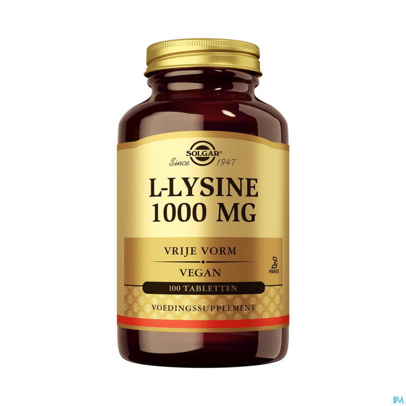 Solgar l-lysine    comp 100x1000mg