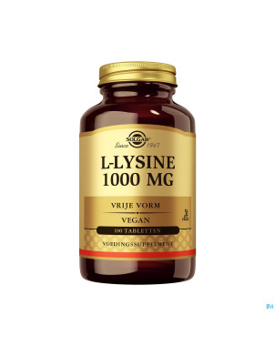Solgar l-lysine    comp 100x1000mg