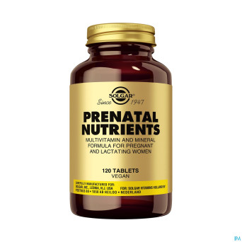 Solgar prenatal nutrients    comp 120