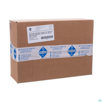 Gelules capsugel clear    000   500 pontos