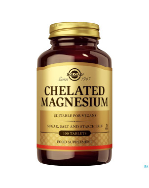 Solgar chelated magnesium    comp 100