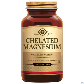 Solgar chelated magnesium    comp 250