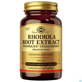 Solgar rhodiola root extract    v-caps  60