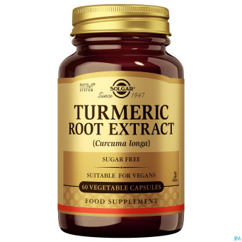 Turmeric root extract (curcuma)    v-caps  60