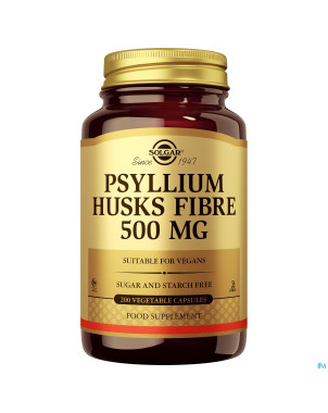 Psyllium husks fibre (psyll. bl.) v-caps 200x500mg