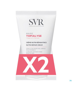 Svr creme mains duo tube 2x50ml