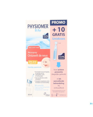 Physiomer hypert. baby spray 60ml+10ud