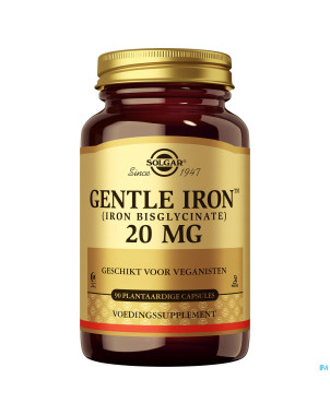 Solgar gentle iron    v-caps  90x20mg