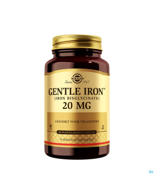 Solgar gentle iron    v-caps 180x20mg