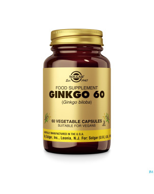 Solgar ginkgo    v-caps  60x60mg