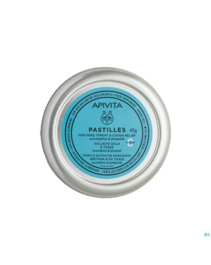 Apivita pastilles gorge&toux eucalyp. propolis 45g