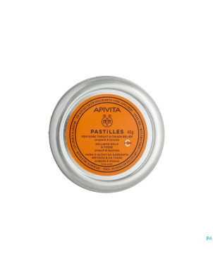 Apivita pastilles gorge&toux propolis reglisse 45g