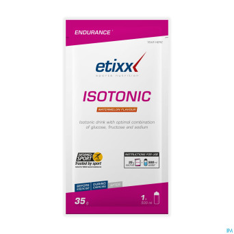 Etixx isotonic powder watermelon 12x35g