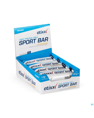 Etixx high protein bar coconut vanilla 12x50g
