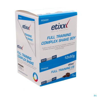 Etixx full training complex shake soy choco 12x50g