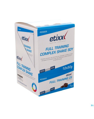 Etixx full training complex shake soy choco 12x50g