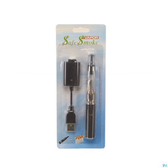 Safe smoke vapor cigarette electroniq.rechargable
