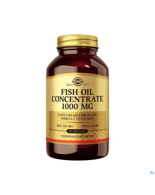 Solgar fish oil concentrate    softgel 120x1000mg