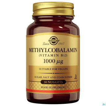 Solgar methylcobalamin vit. b 12  comp  30x1000mcg
