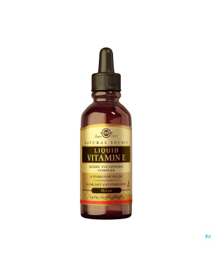 Solgar liquid vitamin e complex huile  gutt 59,2ml