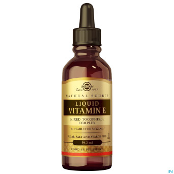 Solgar liquid vitamin e complex huile  gutt 59,2ml