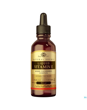 Solgar liquid vitamin e complex huile  gutt 59,2ml