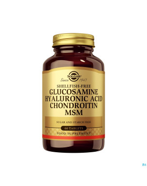 Glucosamine hyaluronic ac. chondroitin msm comp 60