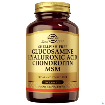 Glucosamine hyaluronic ac. chondroitin msm comp 60
