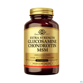 Glucosamine chondroitin msm (s/crustaces) comp  60