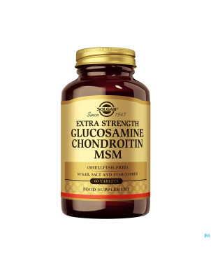 Glucosamine chondroitin msm (s/crustaces) comp  60