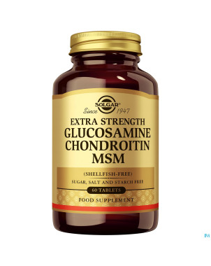 Glucosamine chondroitin msm (s/crustaces) comp  60