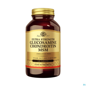 Glucosamine chondroitin msm (s/crustaces) comp 120