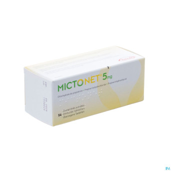 Mictonet  5 mg comp enrob  56
