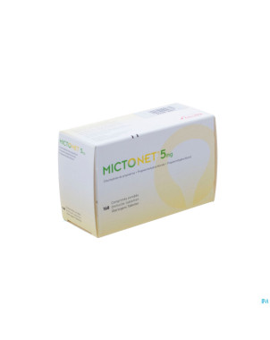 Mictonet  5 mg comp enrob 168