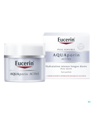 Eucerin aquaporin active soin hydra peau sec  50ml