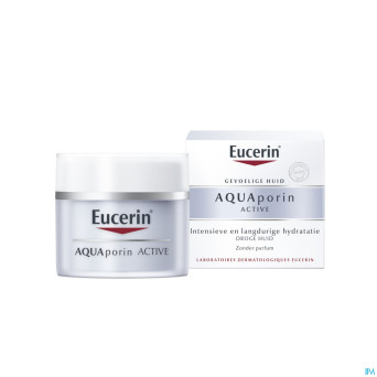 Eucerin aquaporin active soin hydra peau sec  50ml